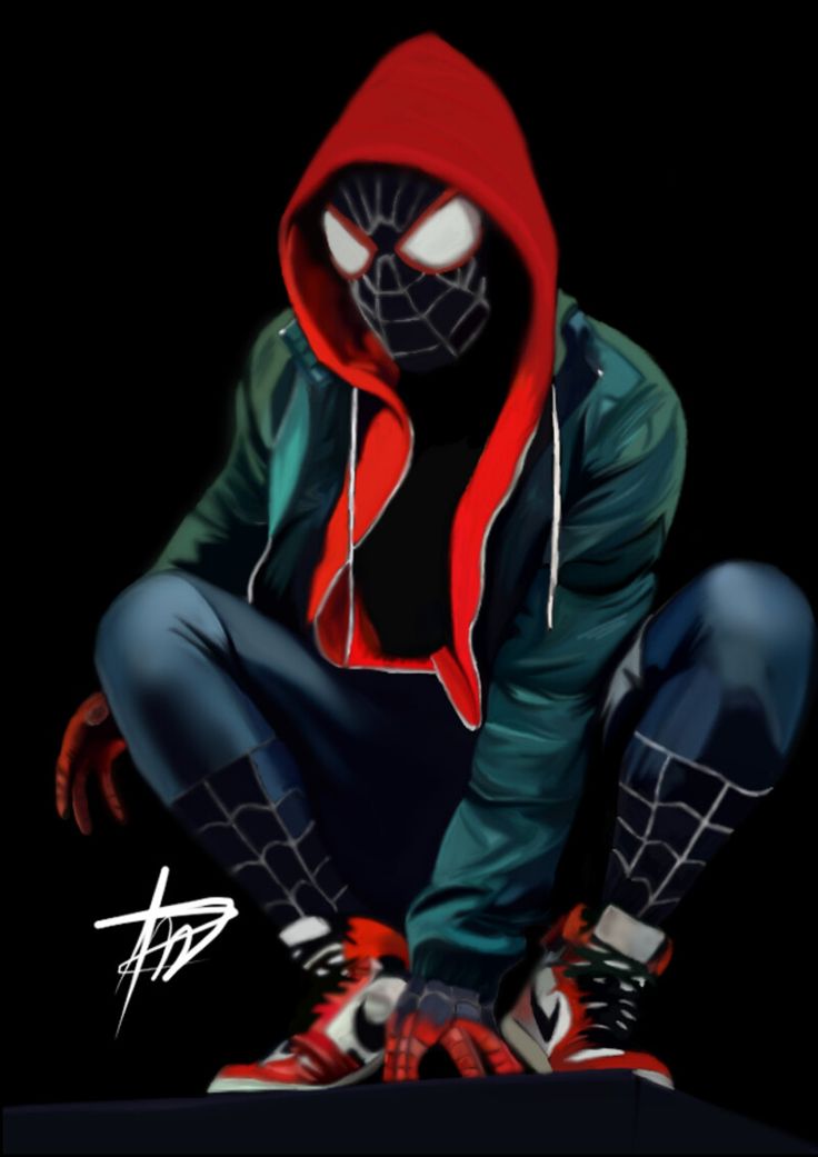 Miles Morales Hoodie Wallpapers