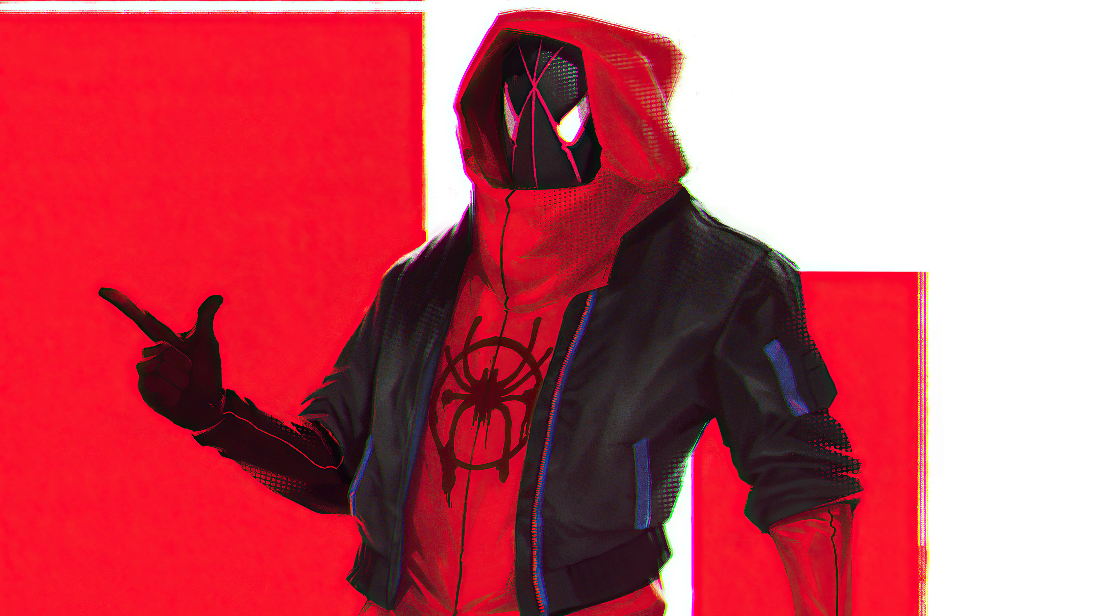 Miles Morales Hoodie Wallpapers