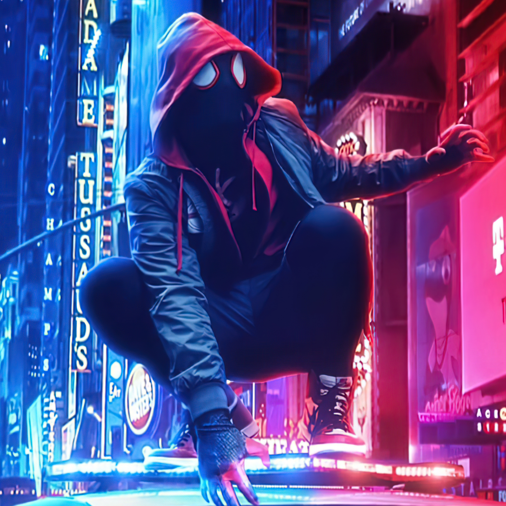 Miles Morales Hoodie Wallpapers