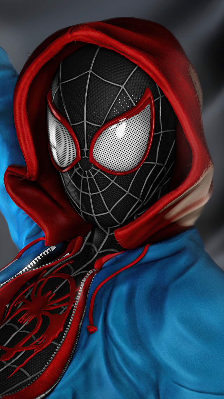 Miles Morales Hoodie Wallpapers