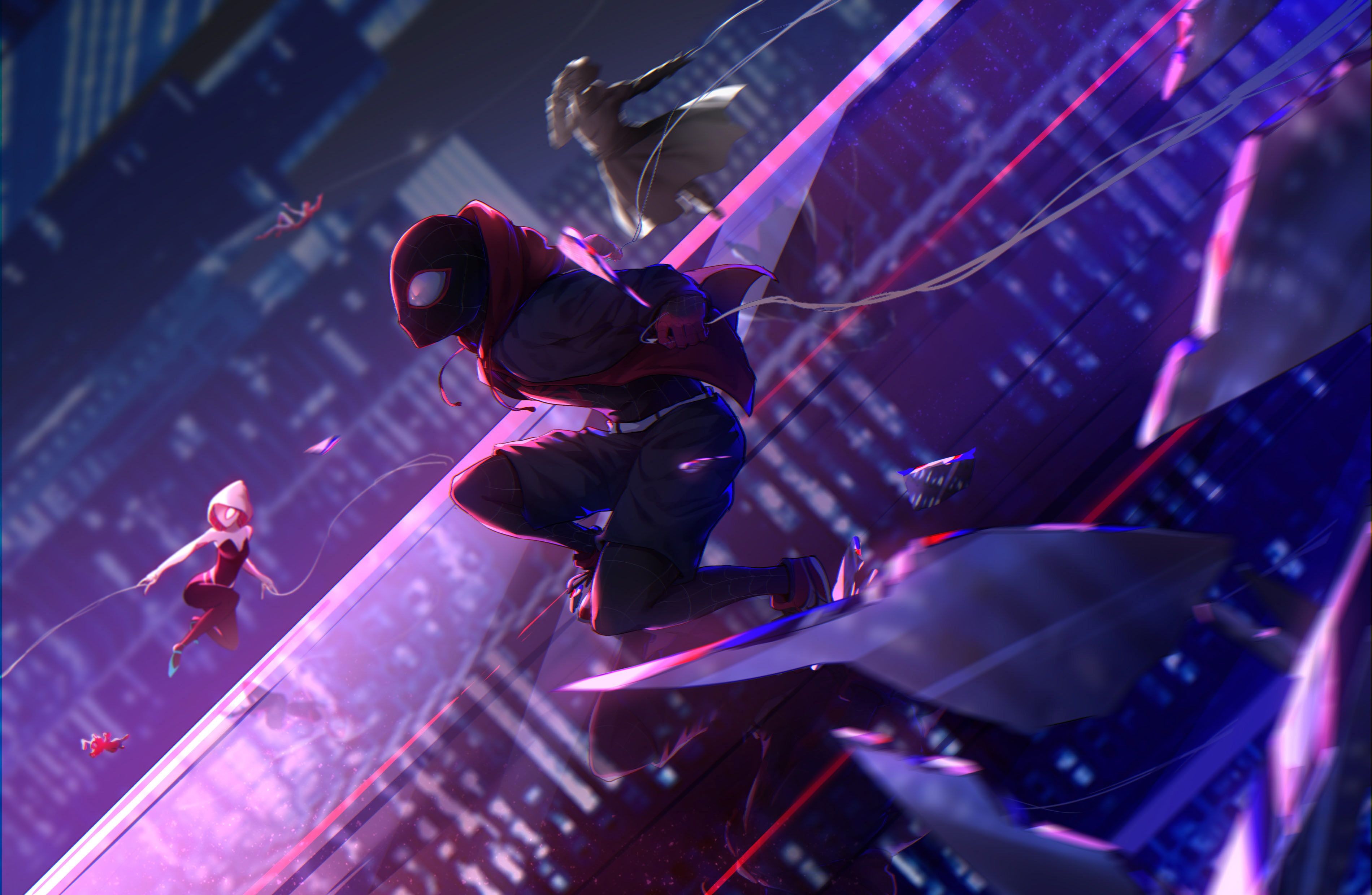 Miles Morales Into The Spider Verse Wallpapers