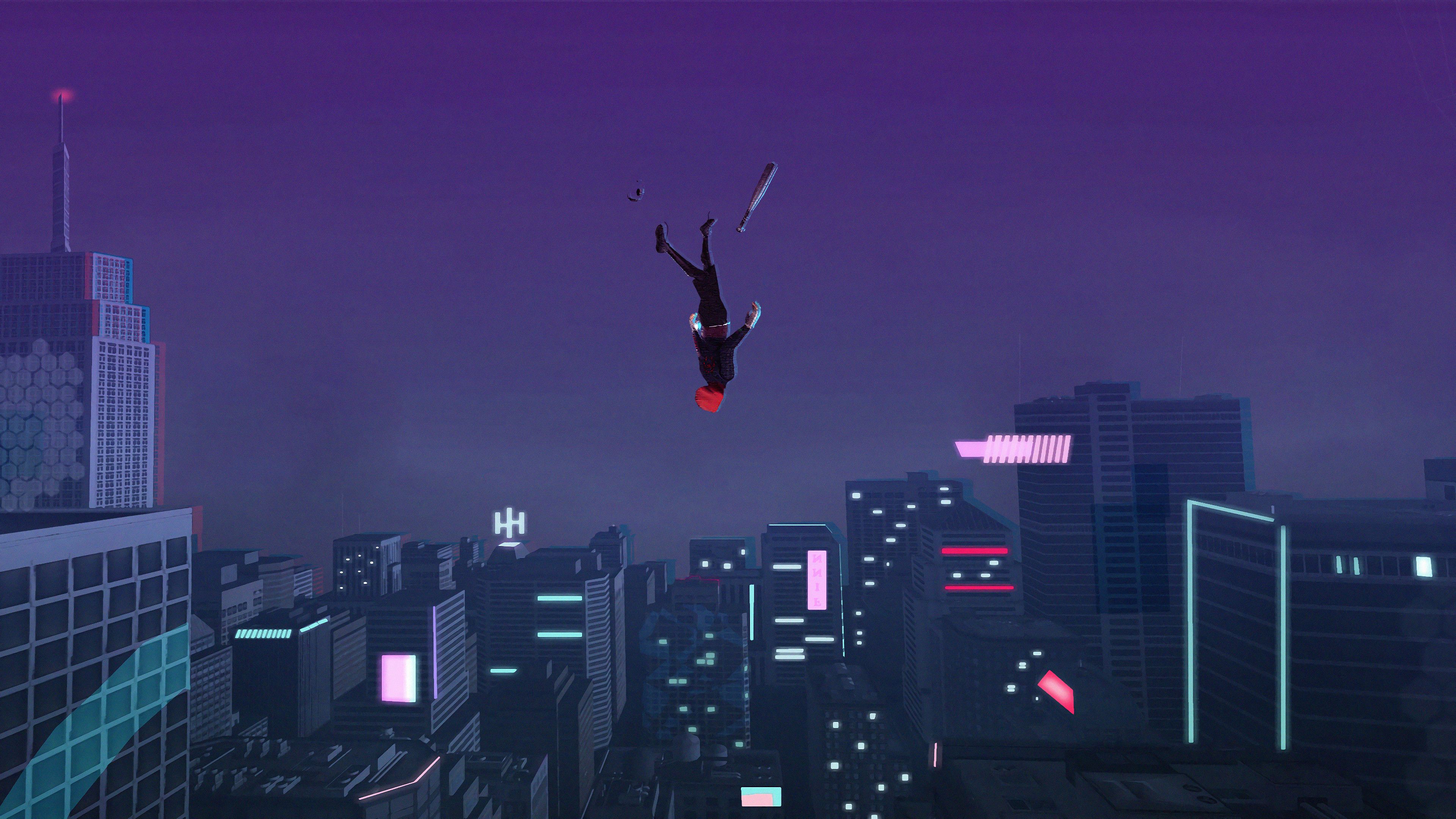 Miles Morales Leap Of Faith Wallpapers