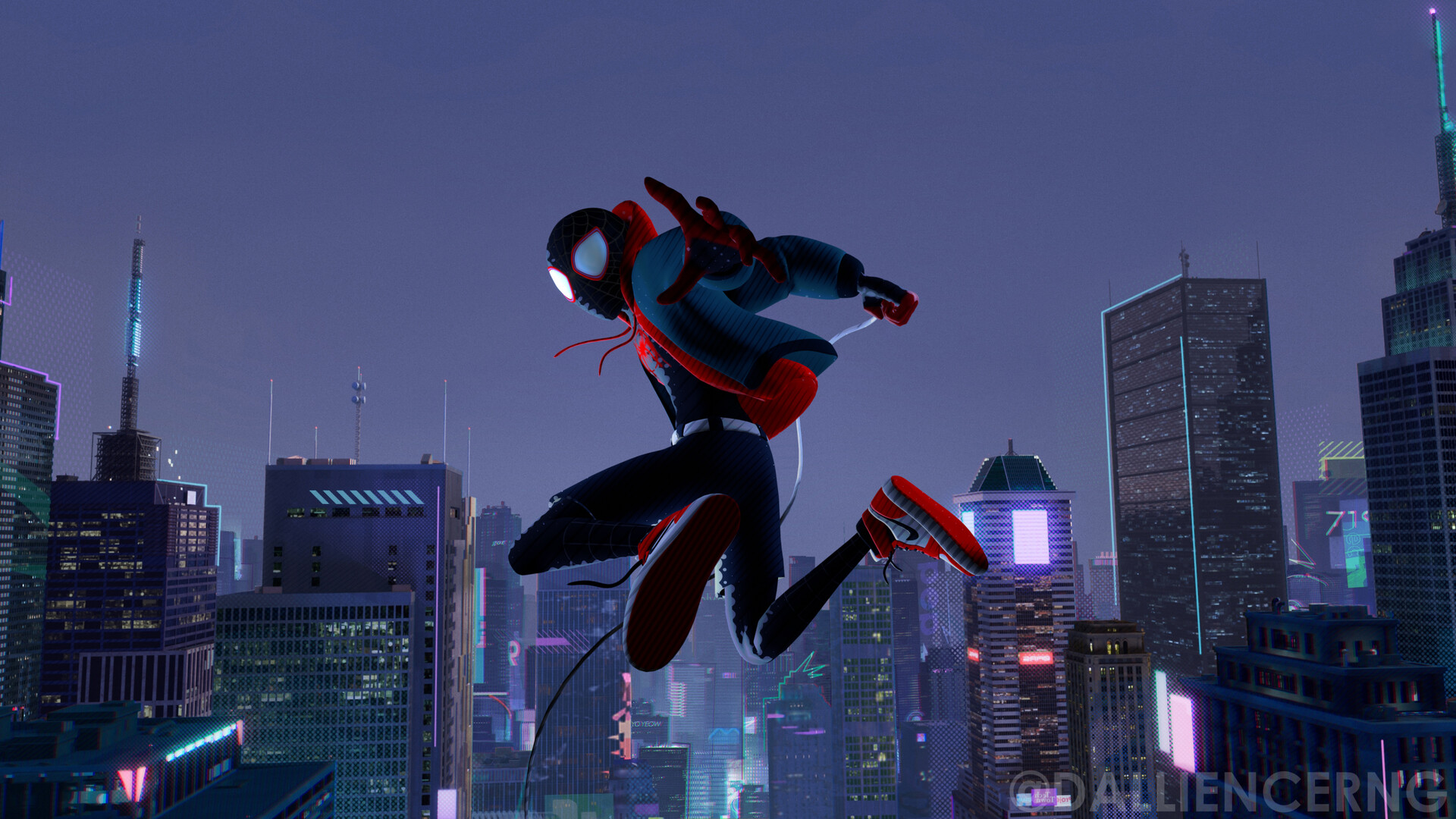 Miles Morales Leap Of Faith Wallpapers