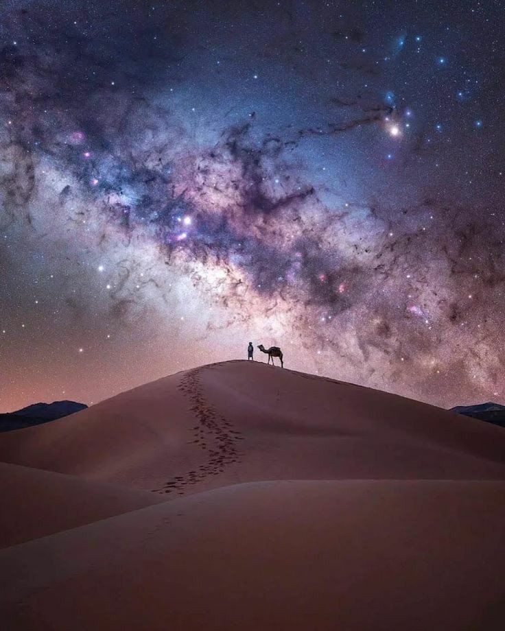 Milky Way Desert Wallpapers