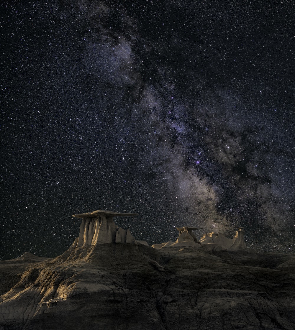 Milky Way Desert Wallpapers