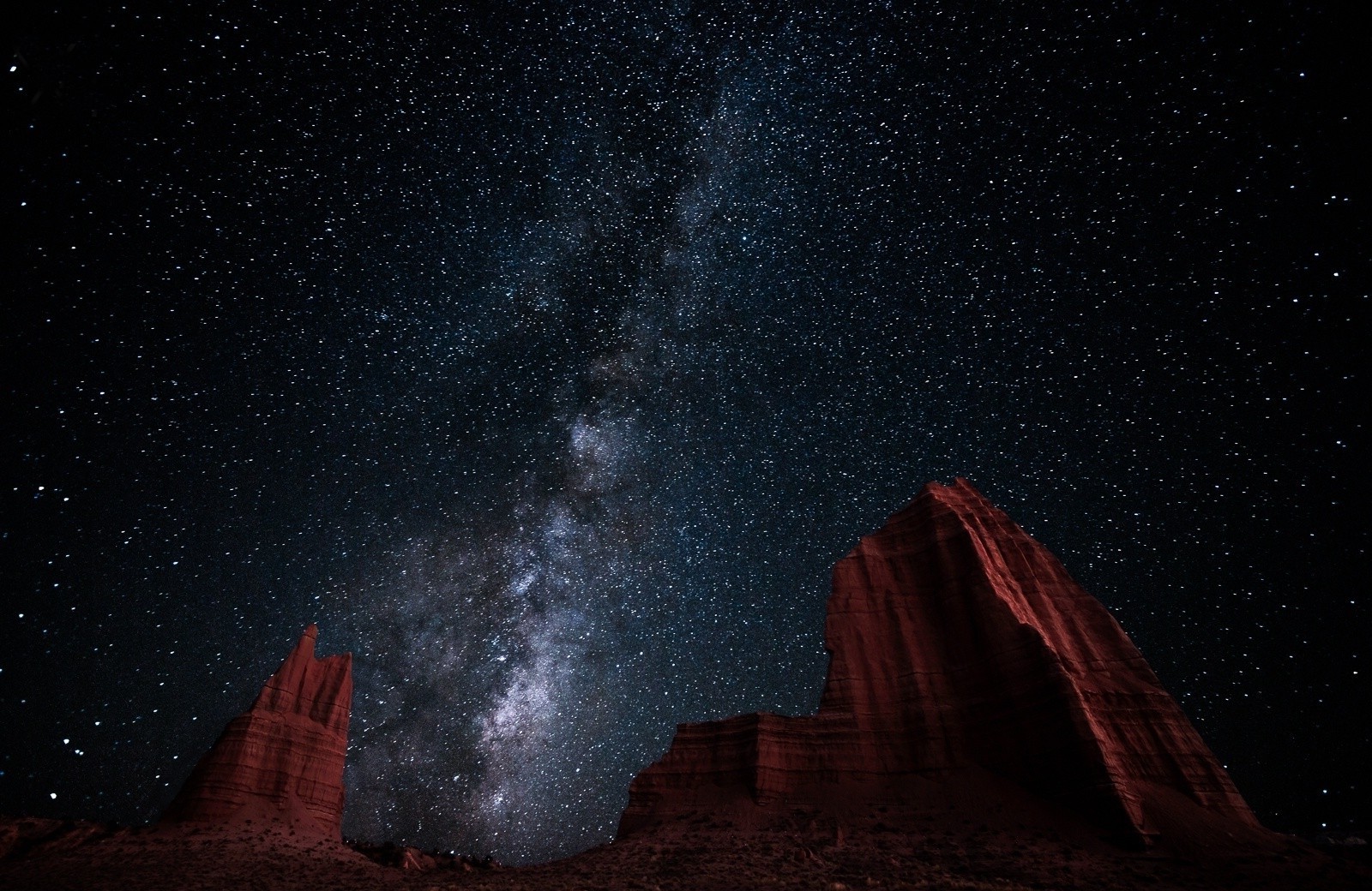 Milky Way Desert Wallpapers