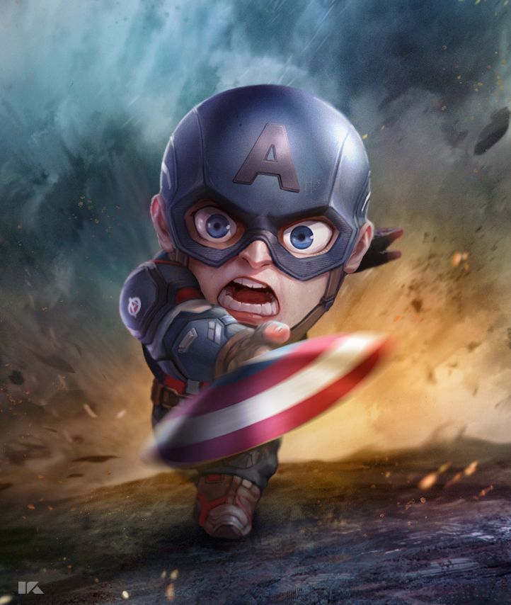 Mini Avengers Cartoon Wallpapers