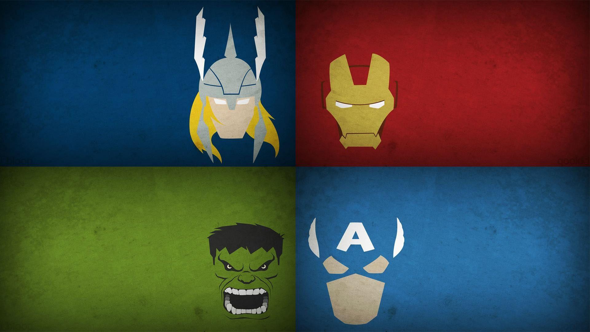 Mini Avengers Cartoon Wallpapers