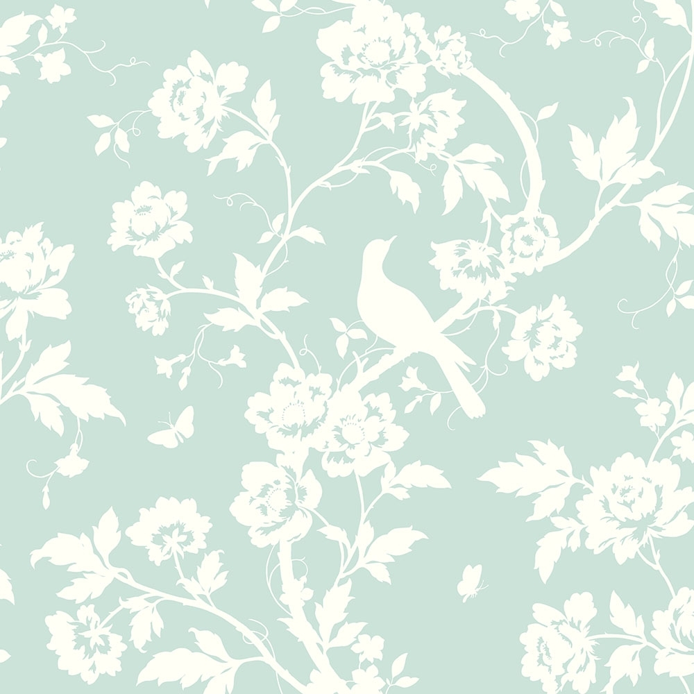 Mint Green Flower Wallpapers