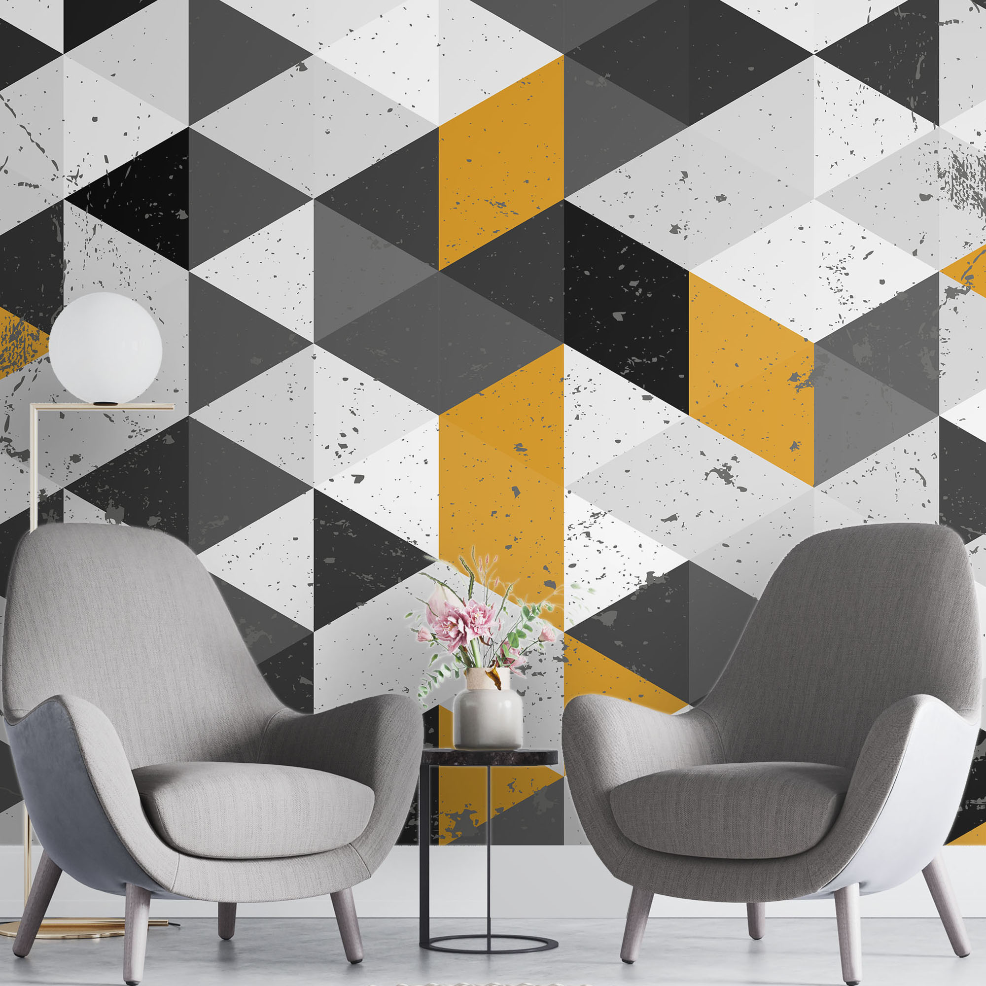 Modern Geometric Wallpapers