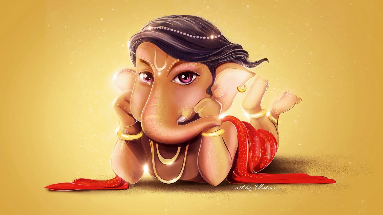 Modern Paintings Of Indian Gods Wallpapers