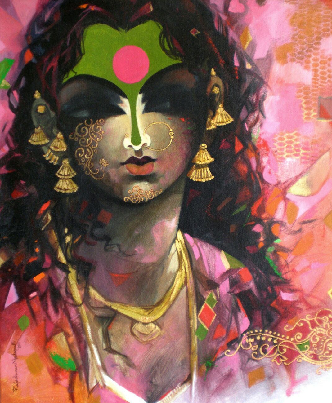 Modern Paintings Of Indian Gods Wallpapers