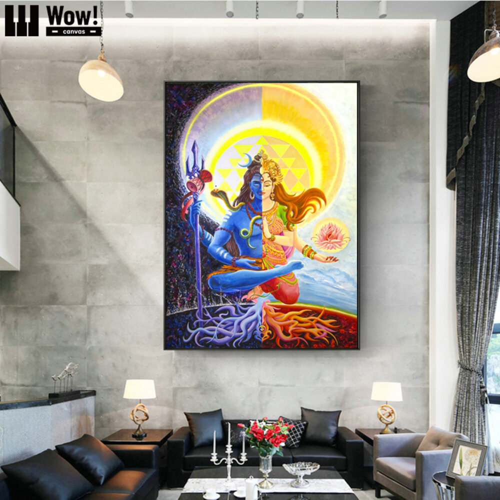 Modern Paintings Of Indian Gods Wallpapers