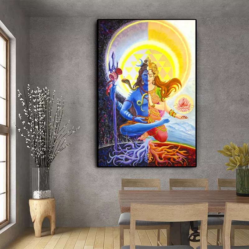 Modern Paintings Of Indian Gods Wallpapers