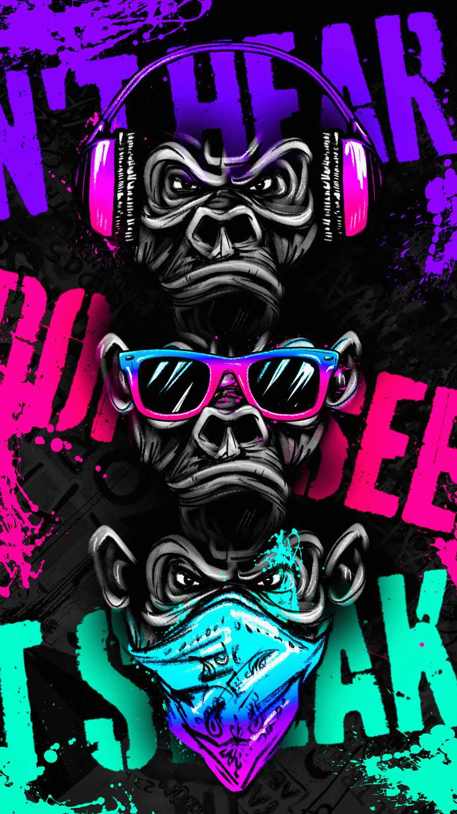 Monkey Iphone Wallpapers