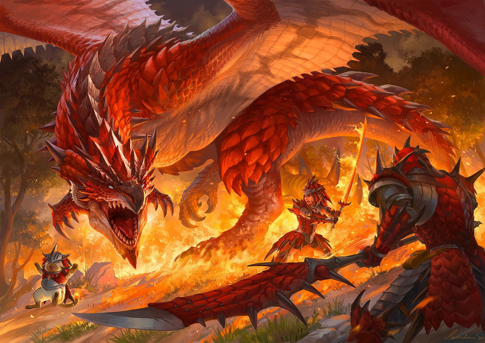 Monster Hunter Rathalos Wallpapers