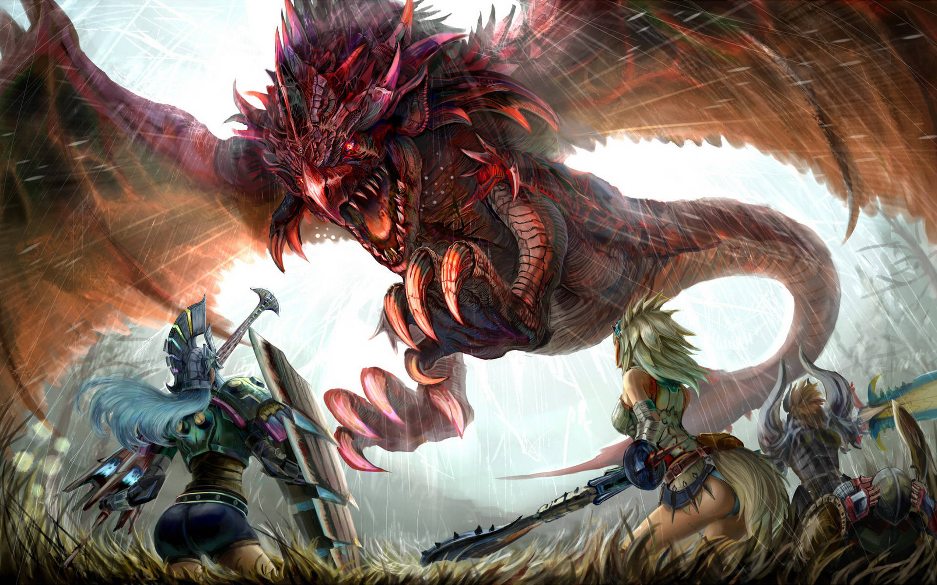 Monster Hunter Rathalos Wallpapers