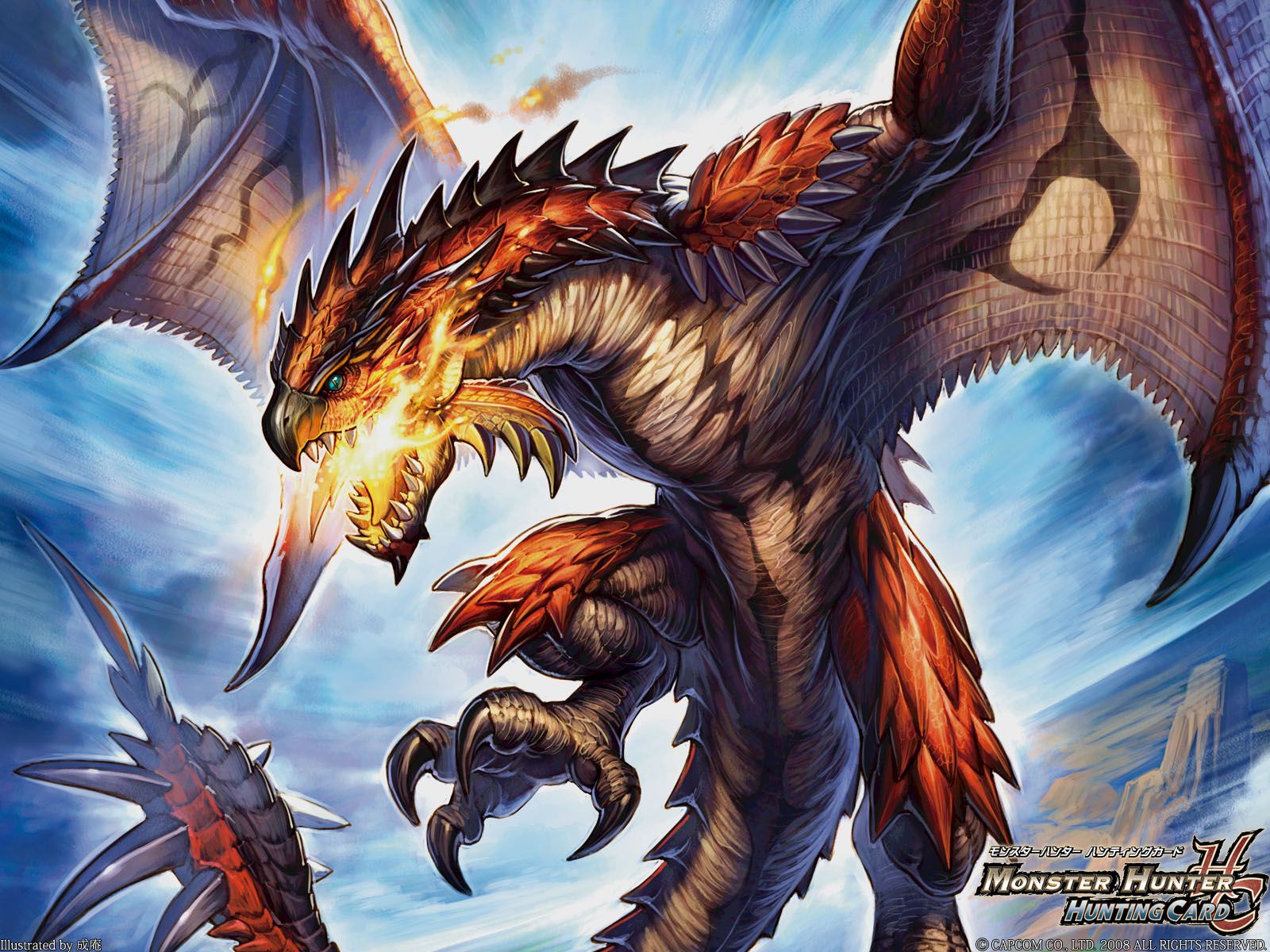 Monster Hunter Rathalos Wallpapers