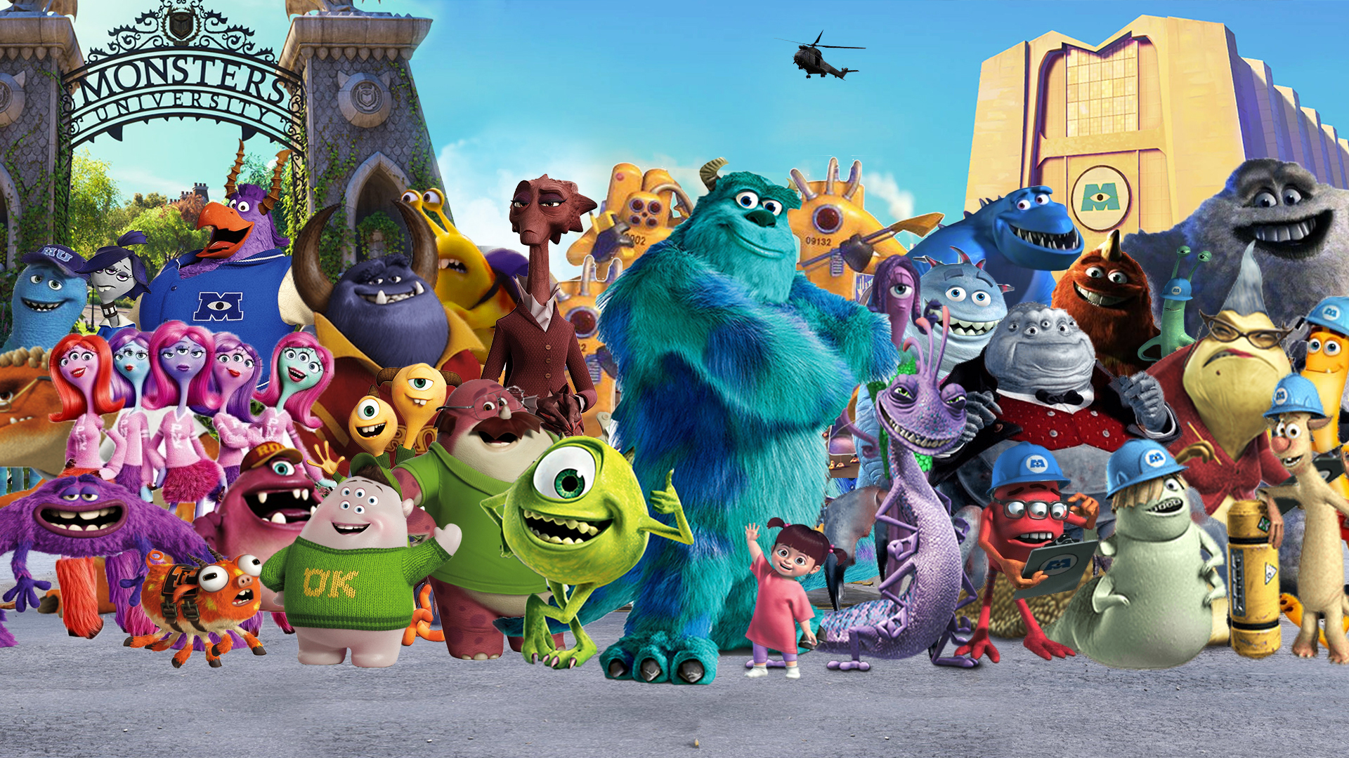 Monster Inc Photos Wallpapers