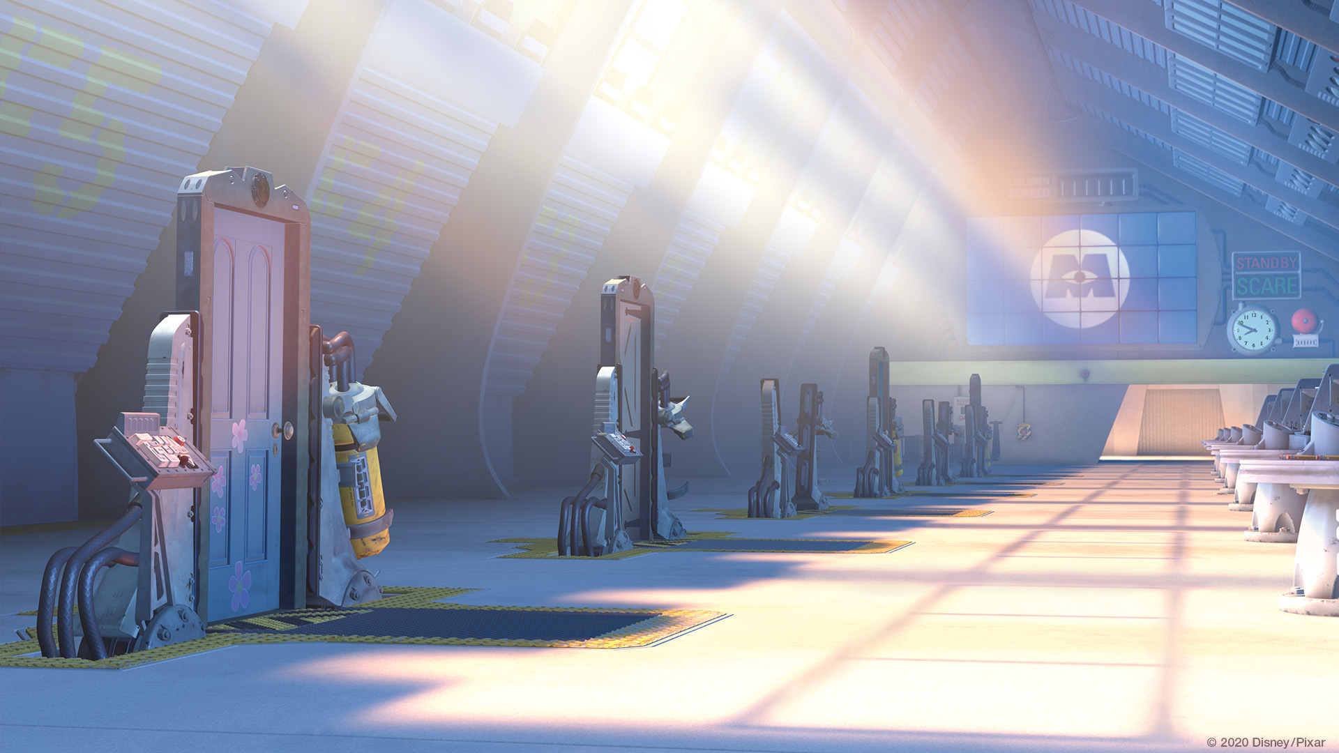 Monsters Inc Doors Images Wallpapers