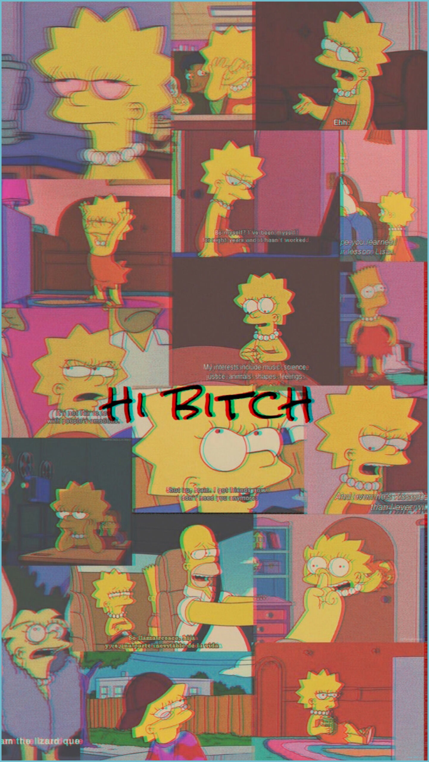 Mood Lisa Simpson Wallpapers