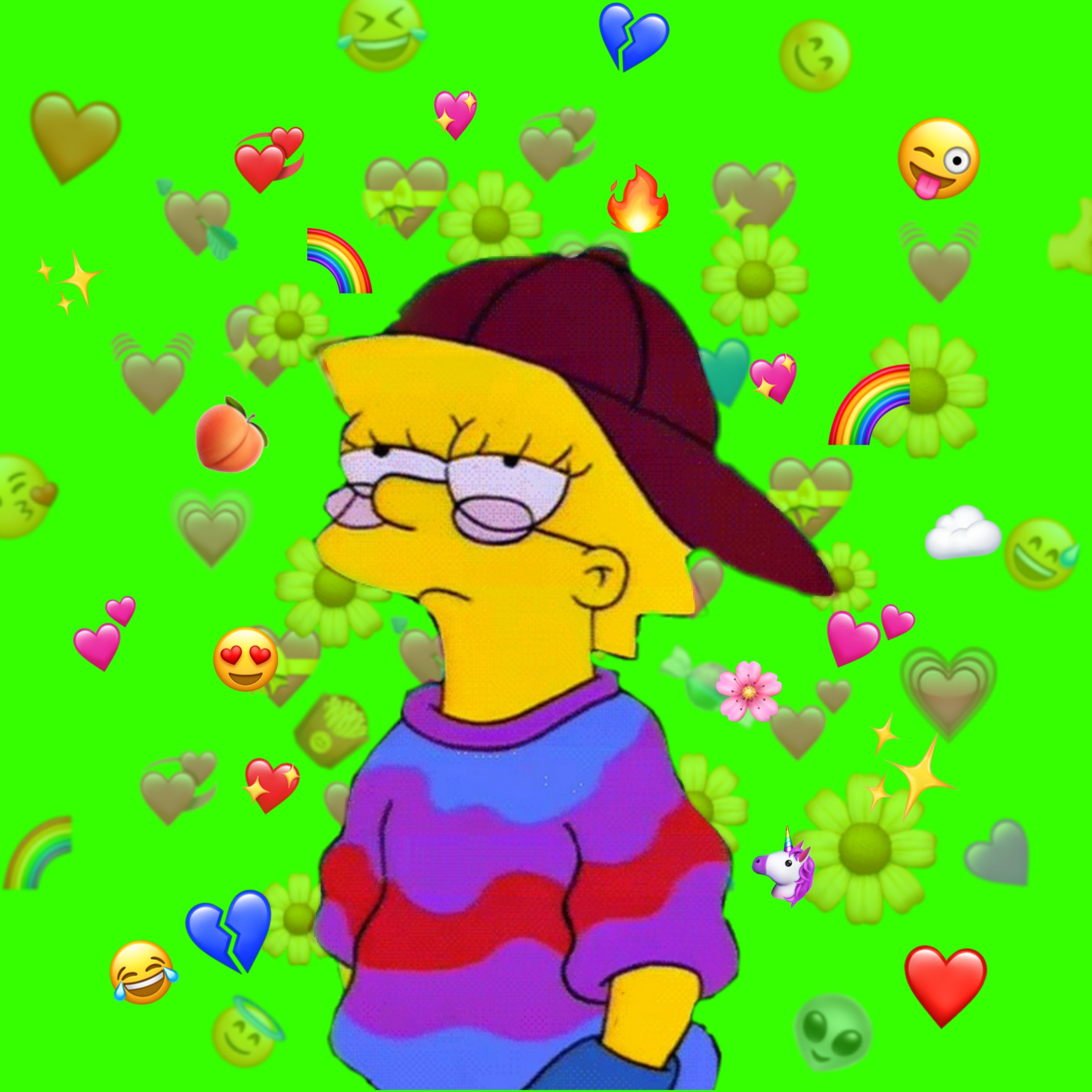 Mood Lisa Simpson Wallpapers