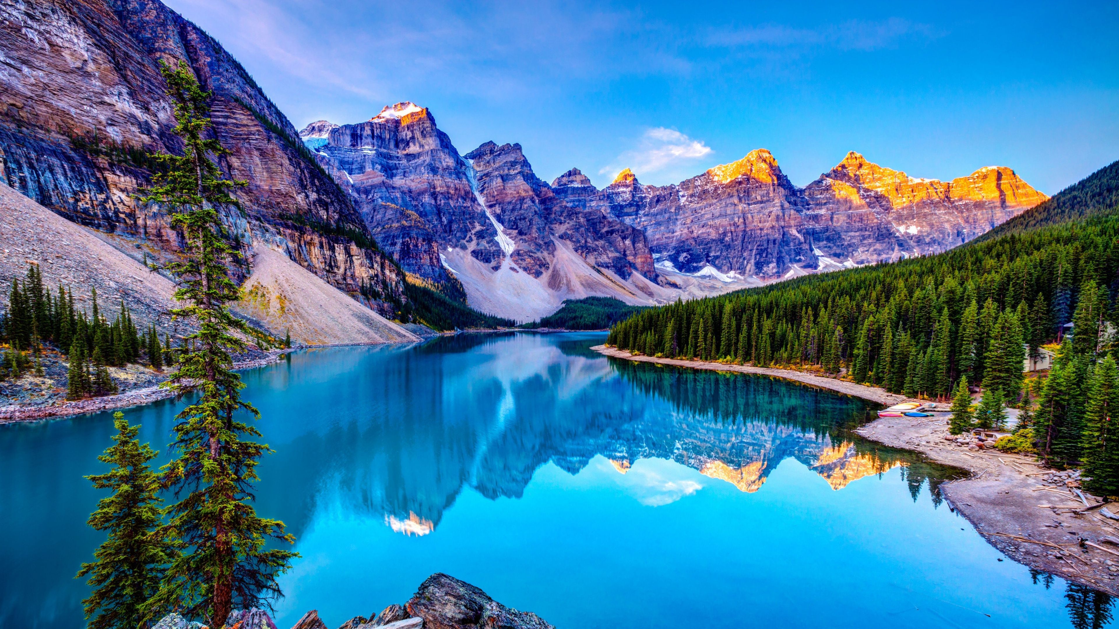 Moraine Lake Night Wallpapers