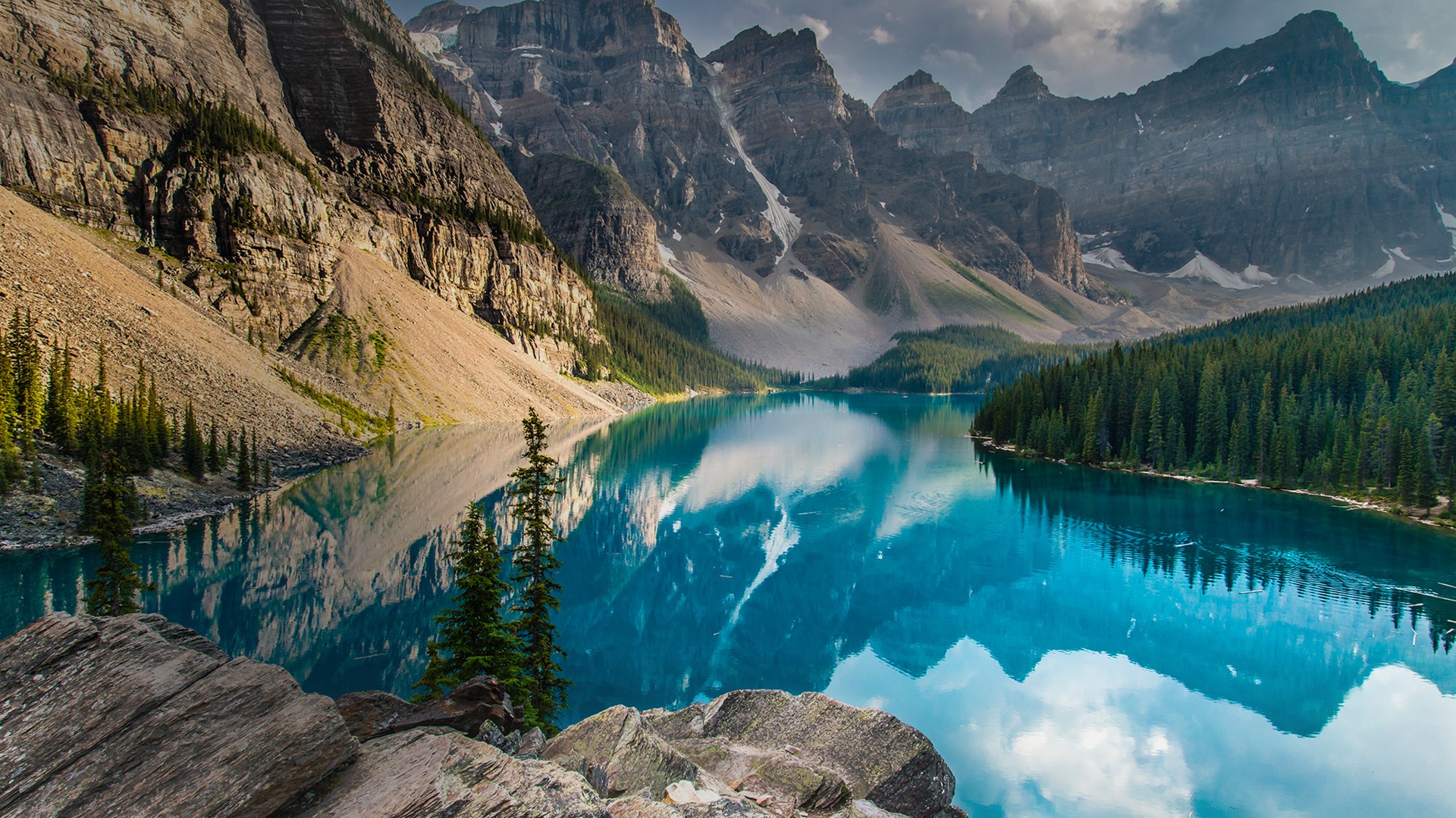 Moraine Lake Night Wallpapers