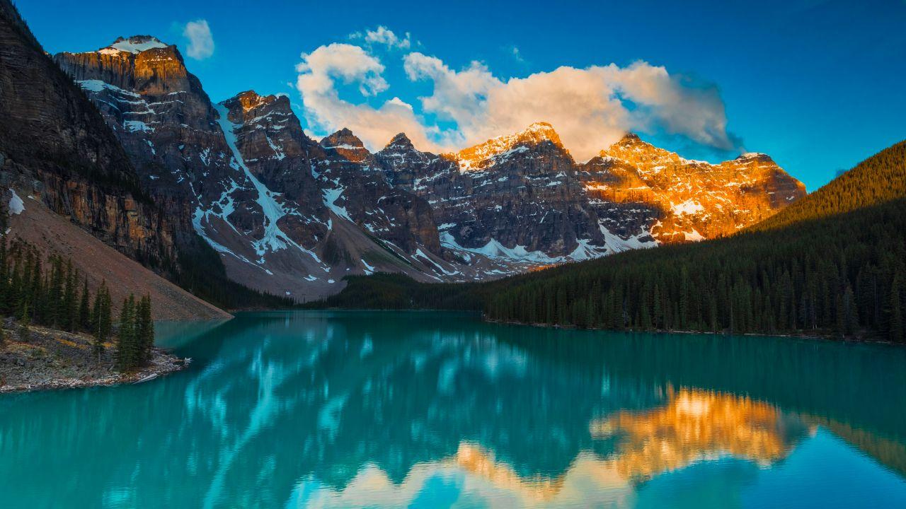 Moraine Lake Night Wallpapers