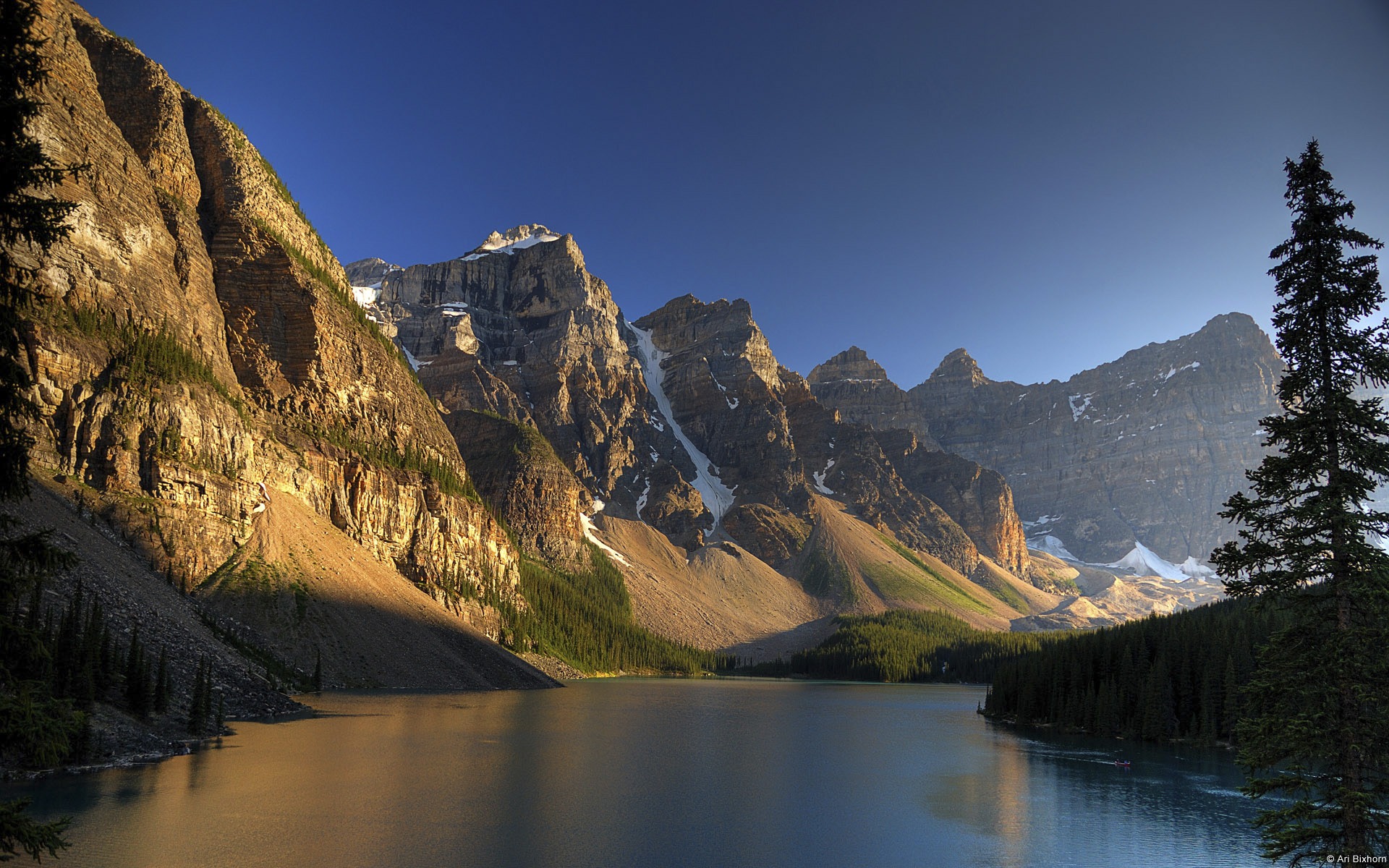 Moraine Lake Night Wallpapers