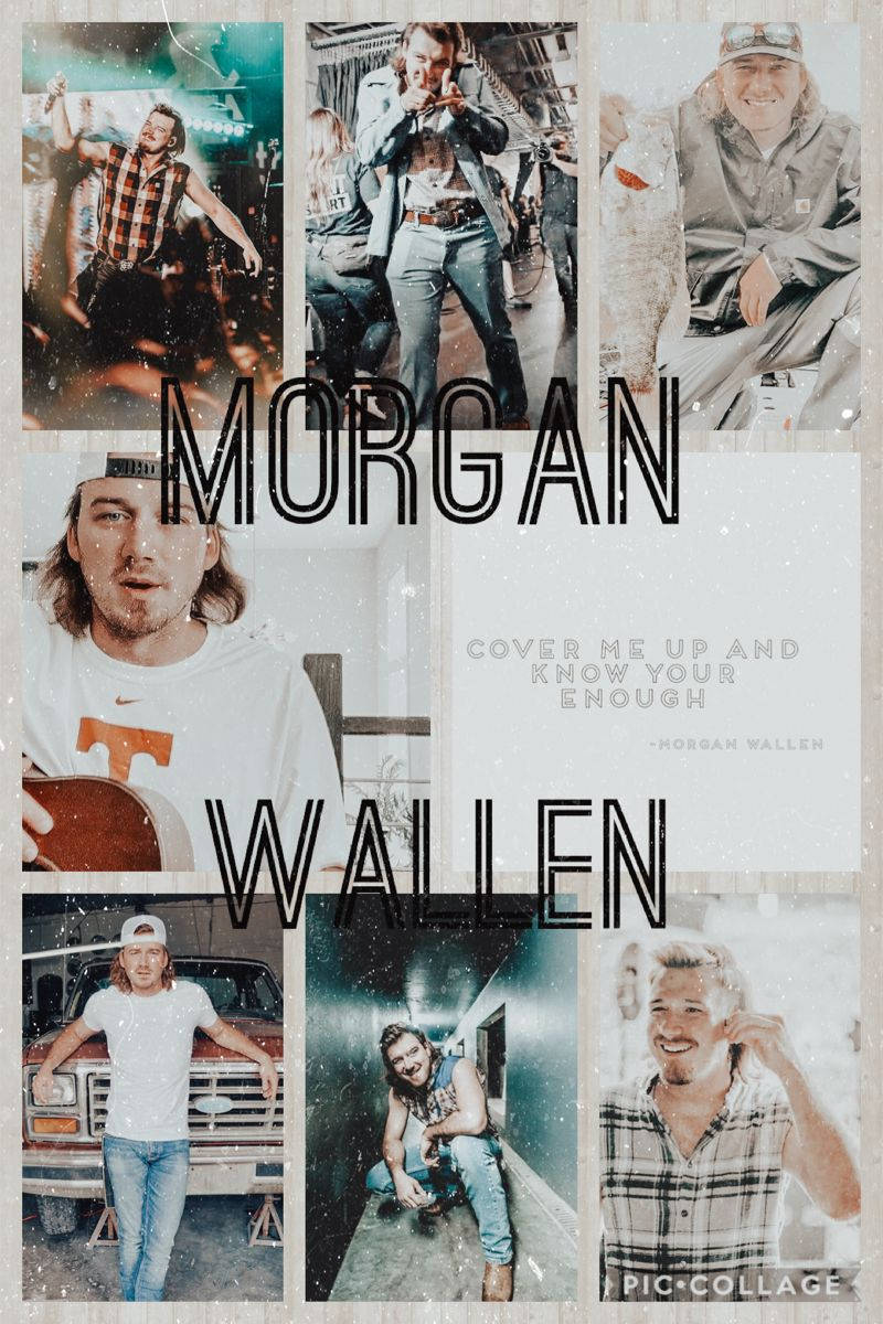 Morgan Wallen Collage Wallpapers