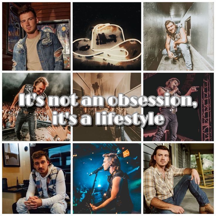 Morgan Wallen Collage Wallpapers