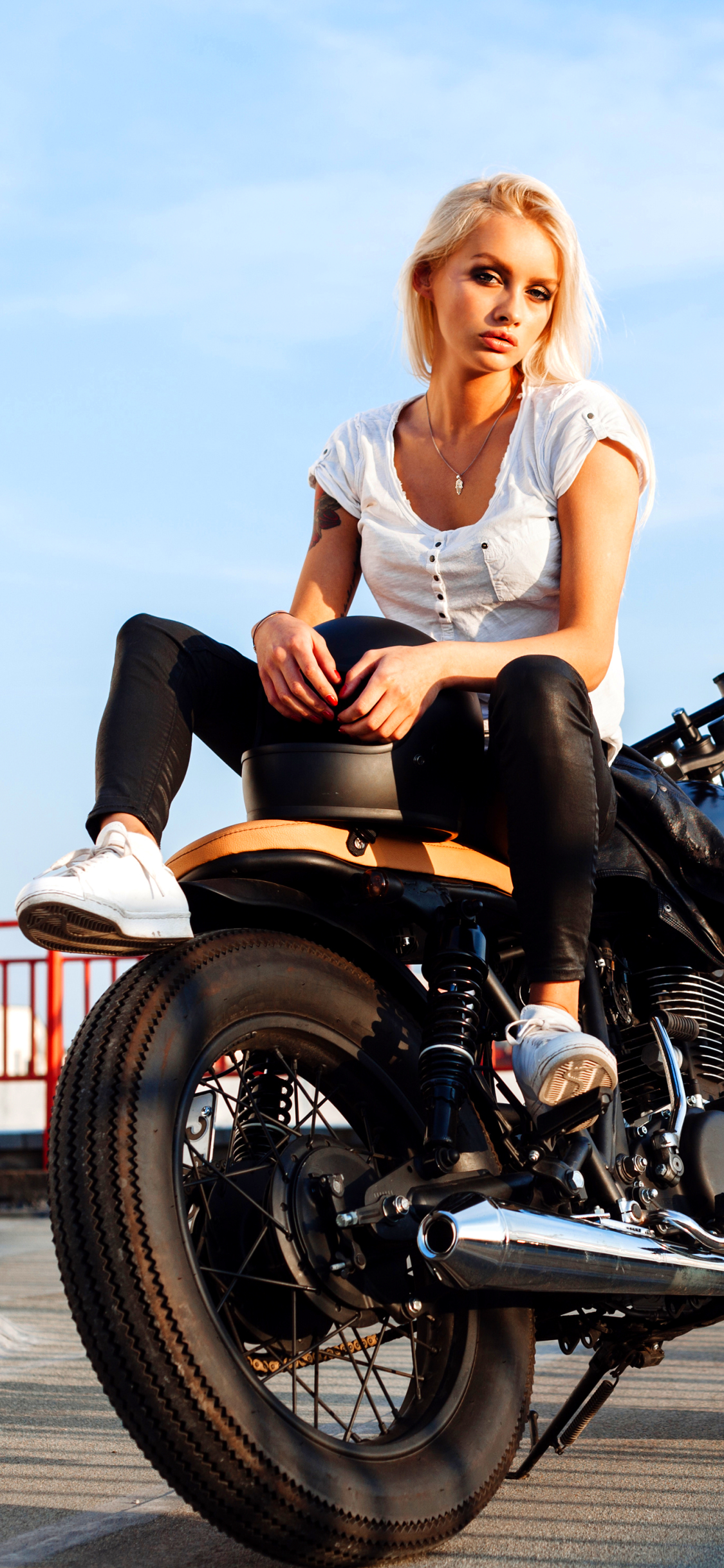 Motorcycle Girl Wallpapers