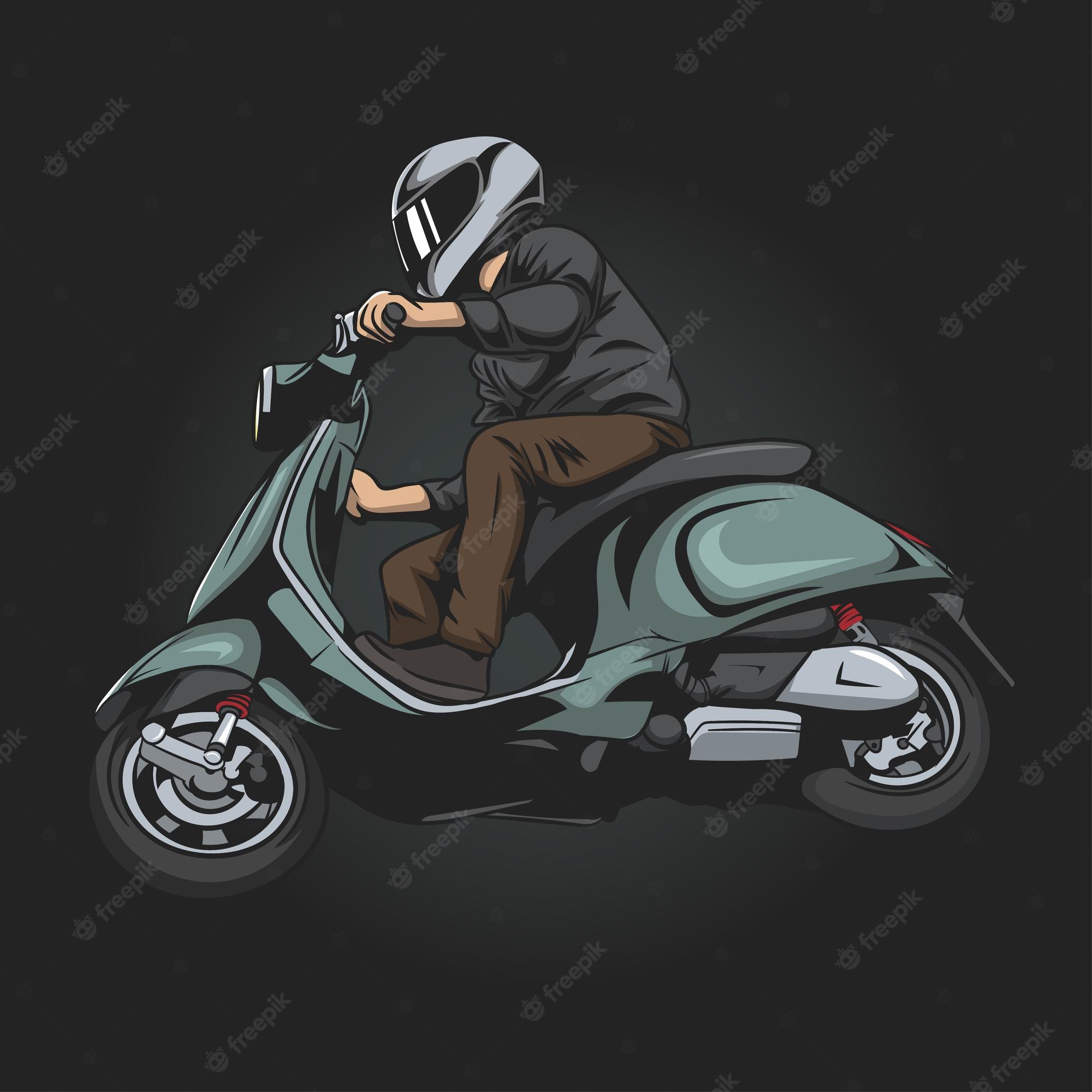 Motorcycle Images Cartoon Wallpapers
