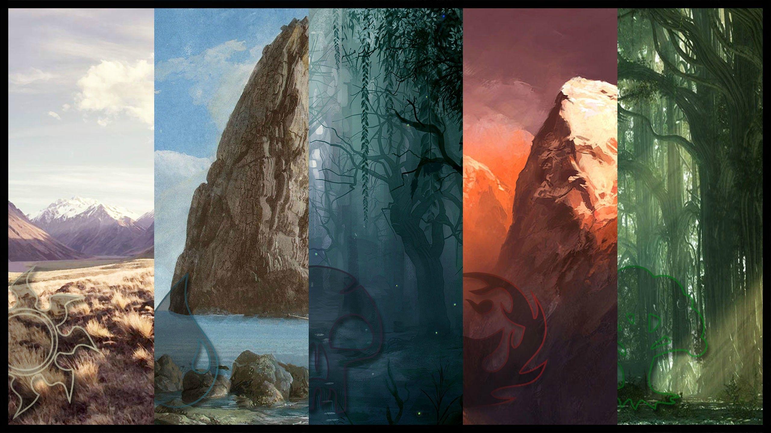 Mtg Land Art Wallpapers