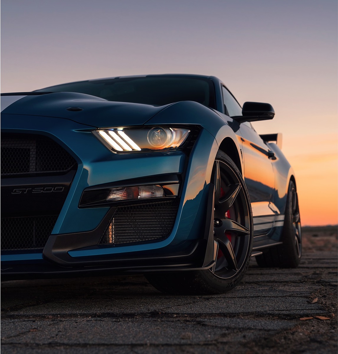 Mustang Headlight Wallpapers