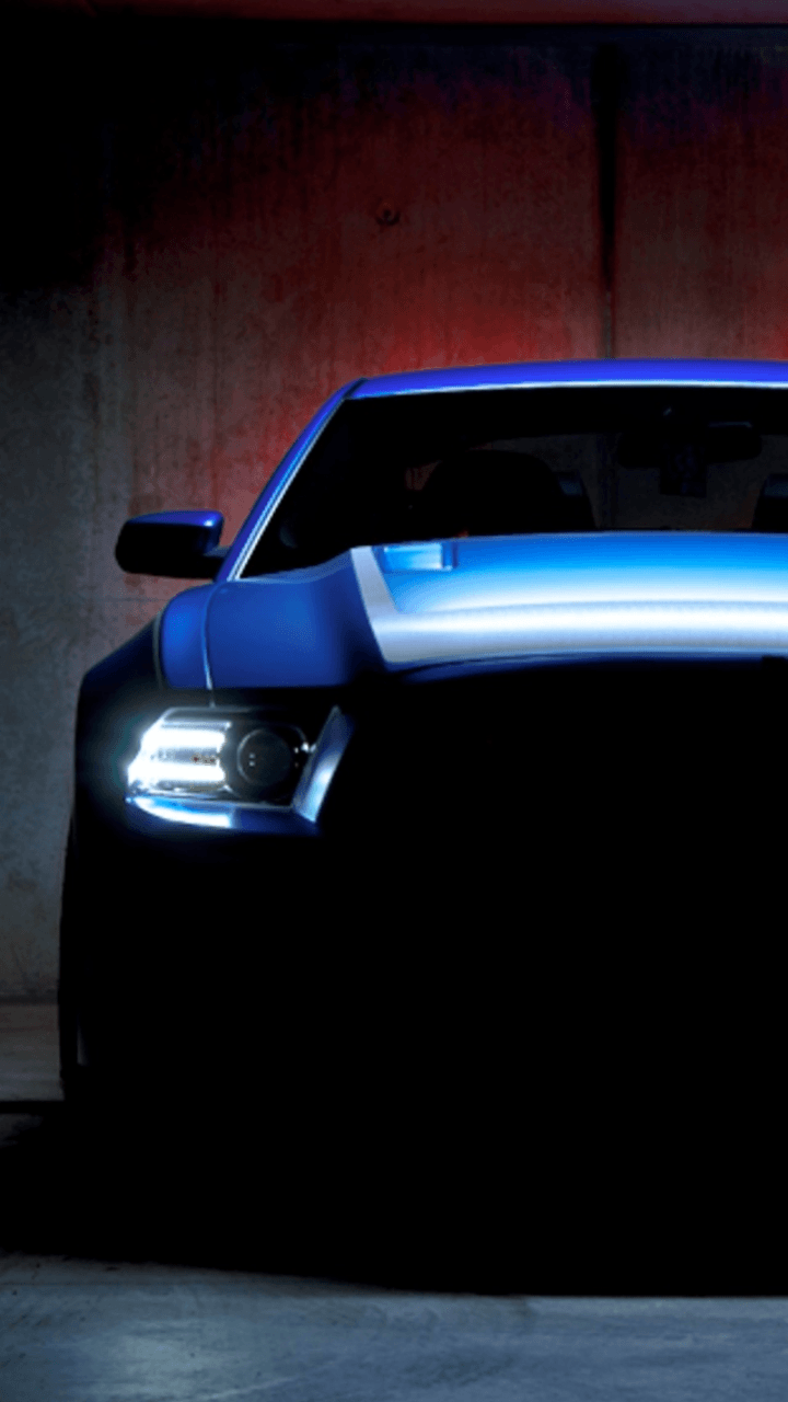 Mustang Headlight Wallpapers