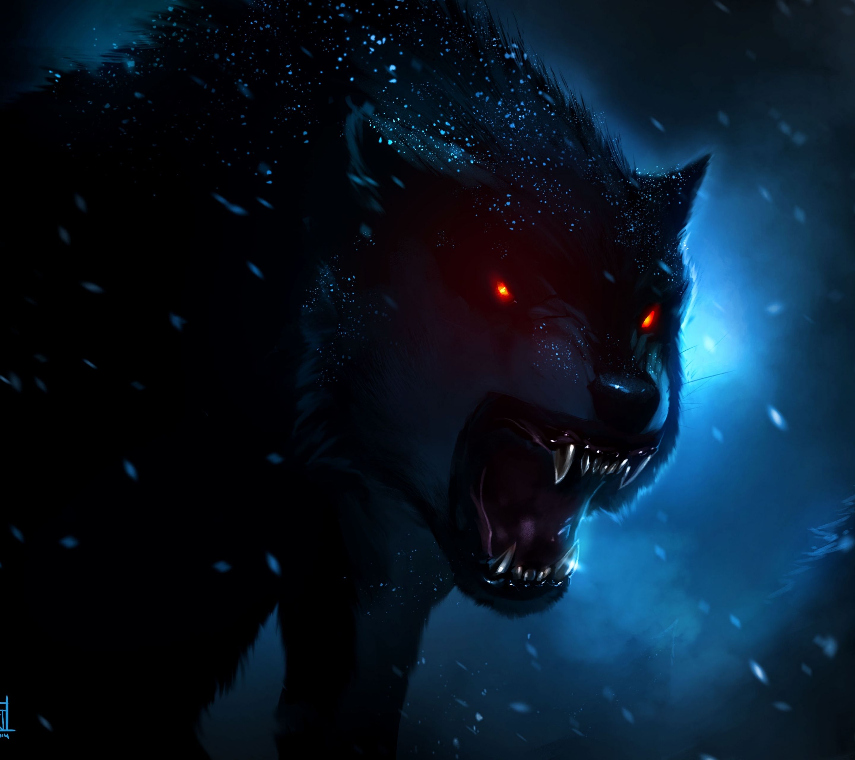 Mystical Galaxy Wolf Wallpapers