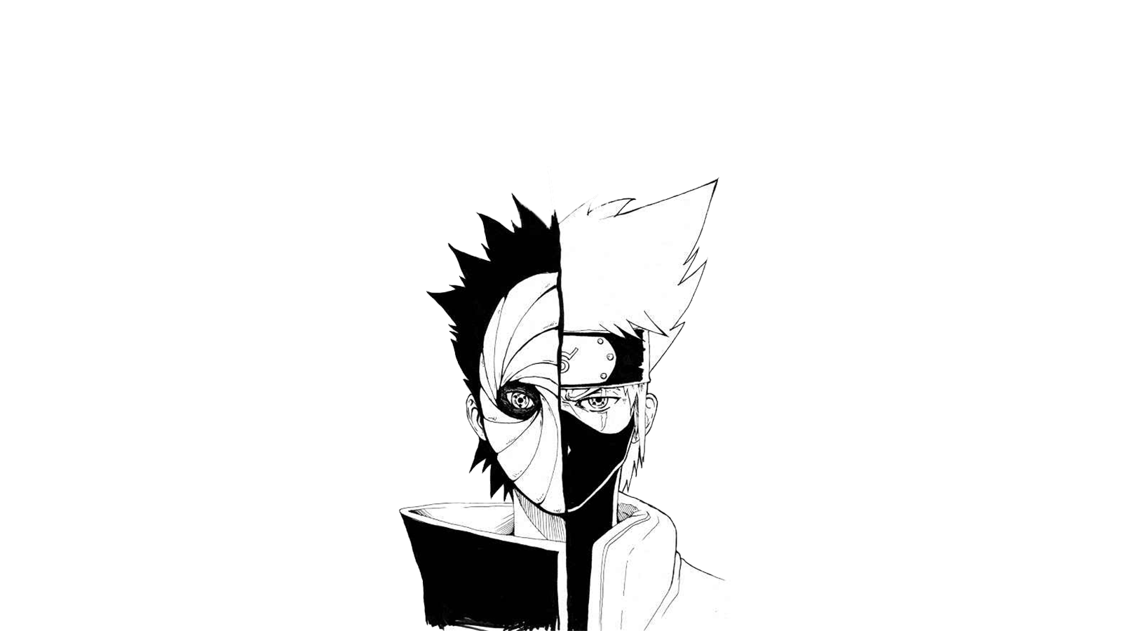 Naruto Black And White Drawing Wallpapers