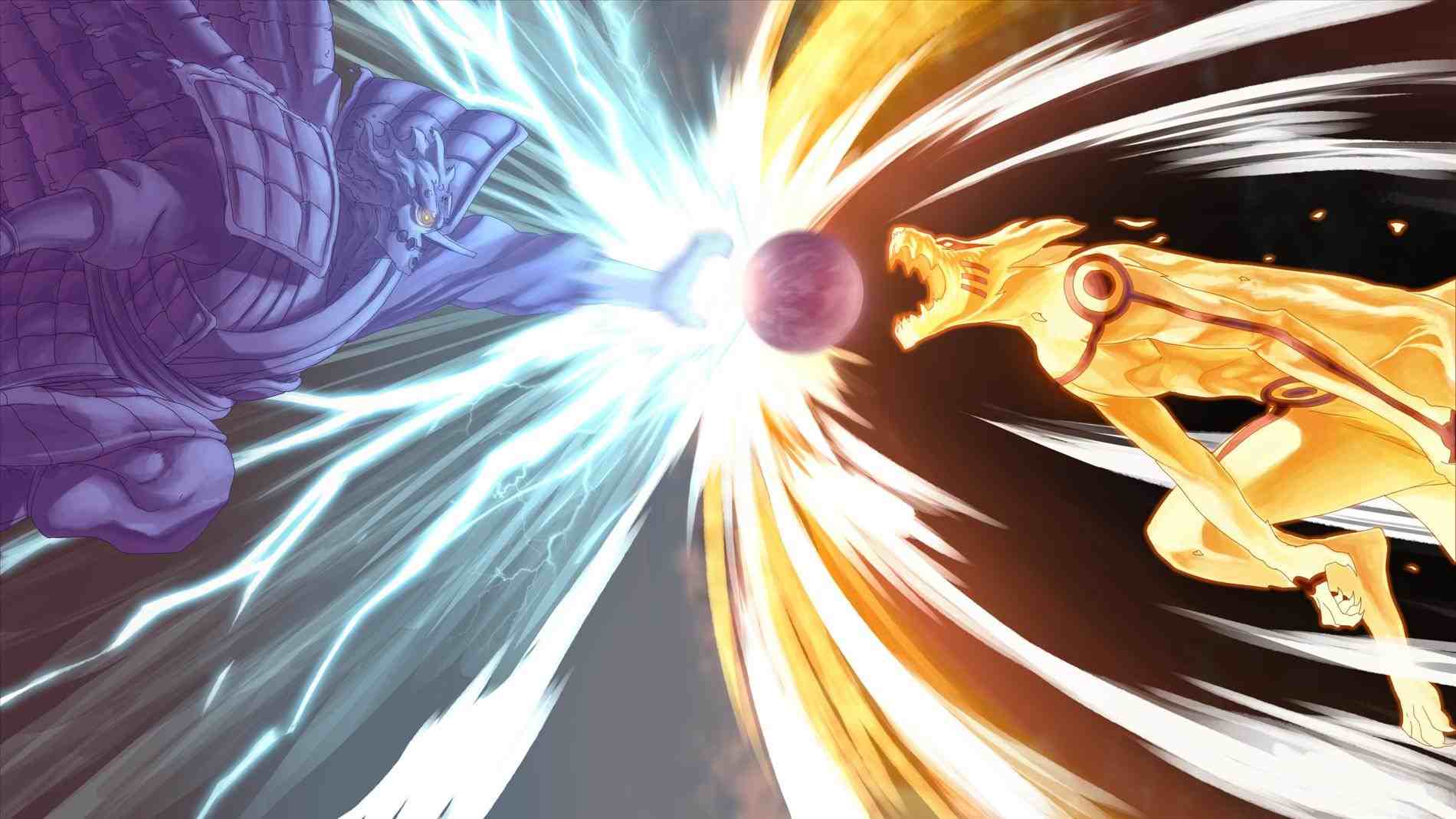 Naruto Rasengan Vs Sasuke Chidori Wallpapers