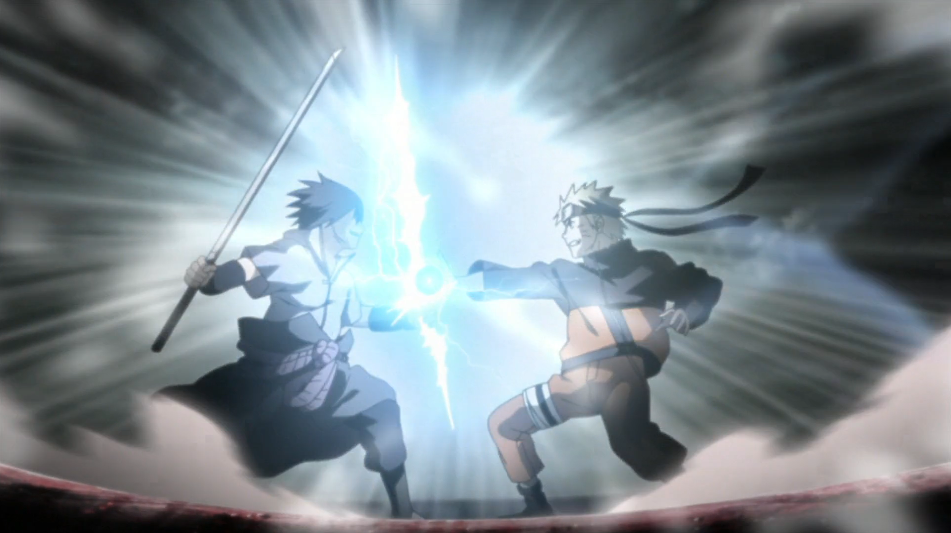 Naruto Rasengan Vs Sasuke Chidori Wallpapers