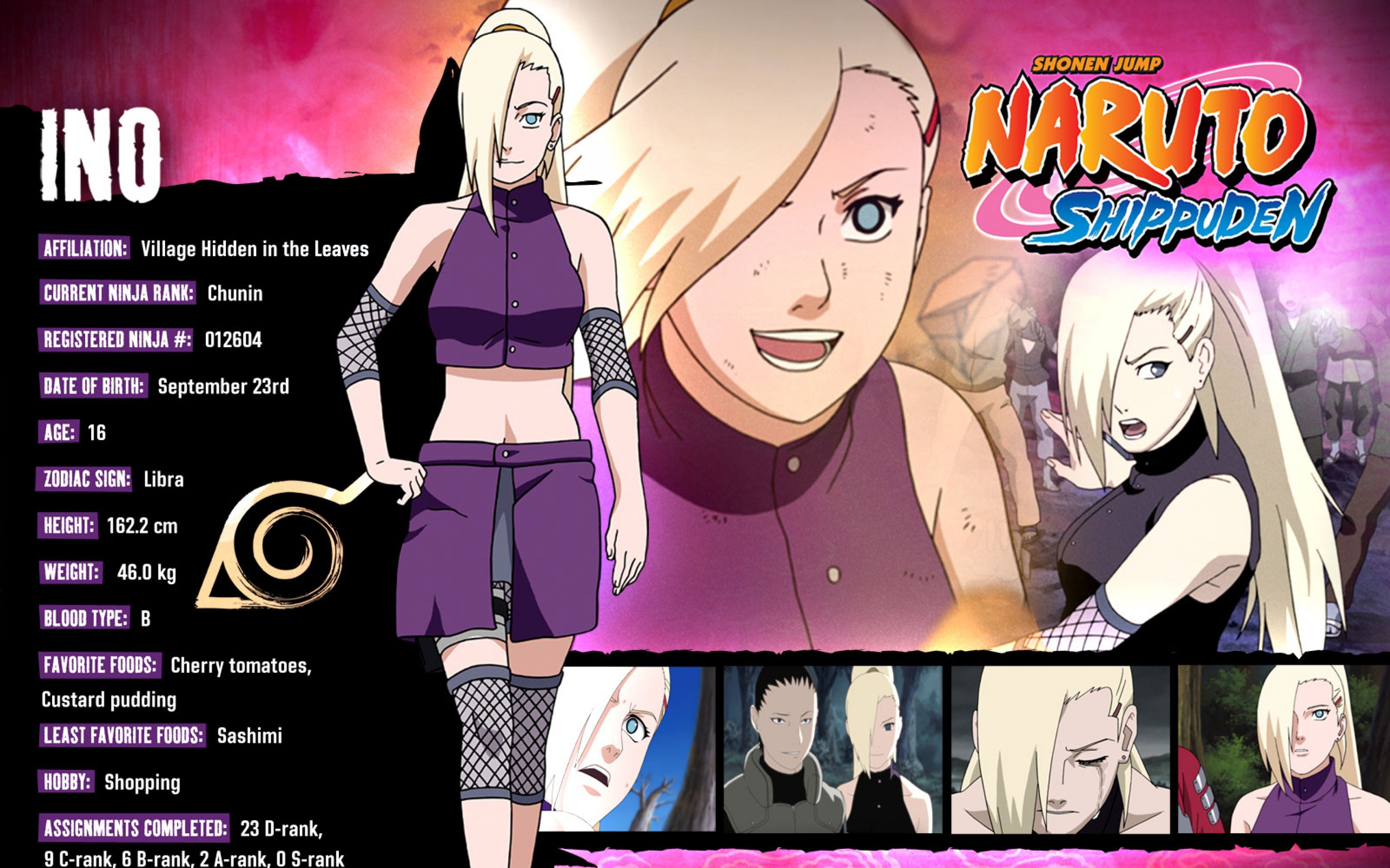 Naruto Shippuden Ino And Sai Wallpapers