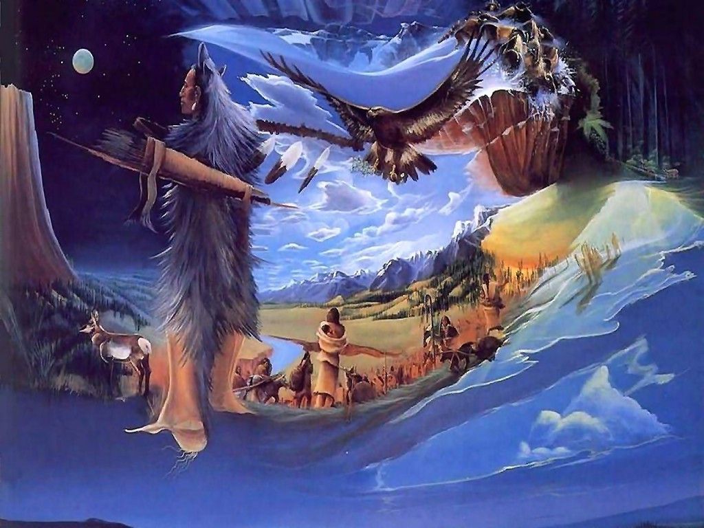 Native American Animals Art Wallpapers