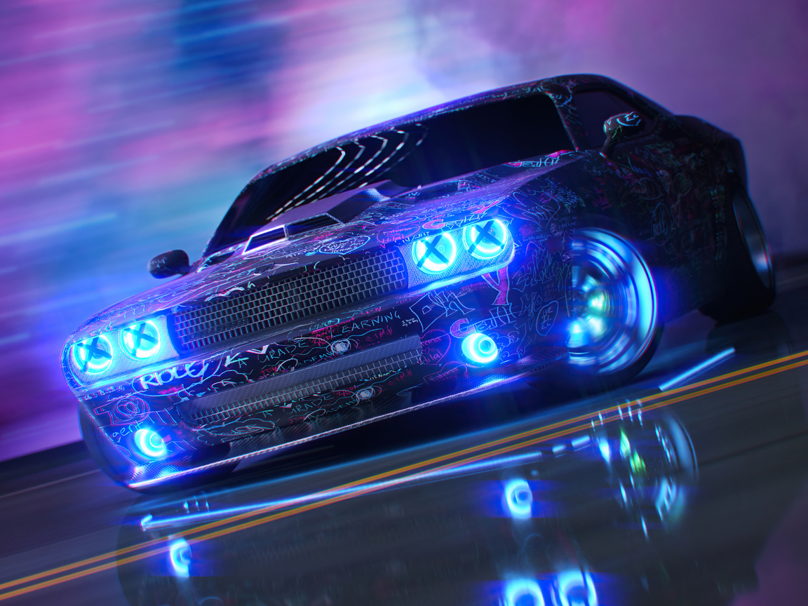 Neon Cool Cars Wallpapers