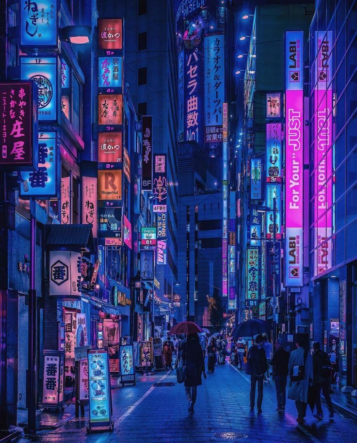 Neon Japanese City Wallpapers