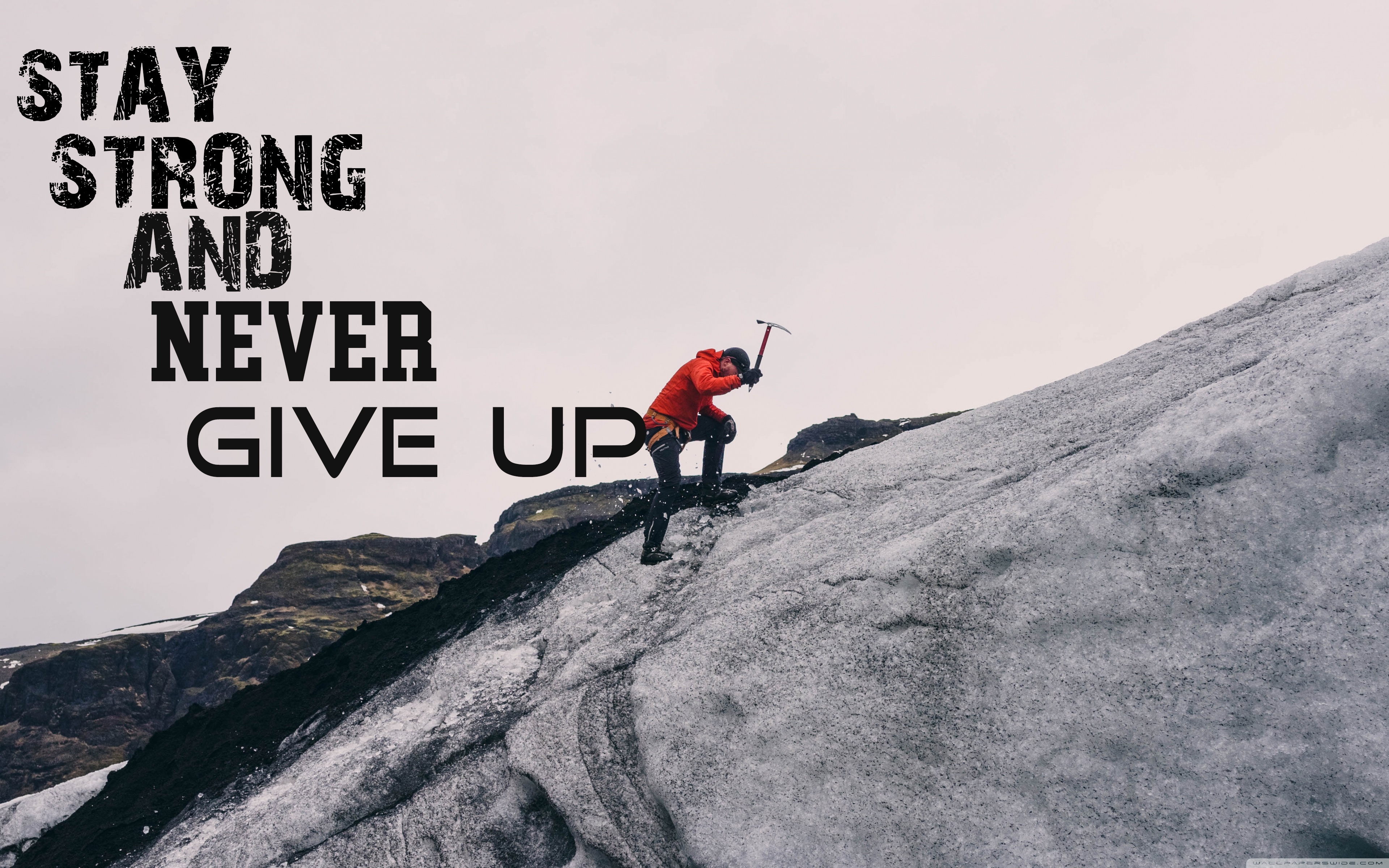 Never Give Up Wallpapers