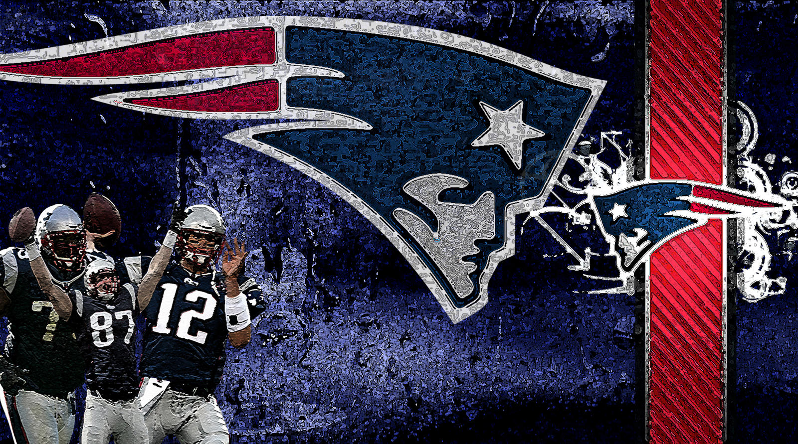 New England Patriot Art Wallpapers