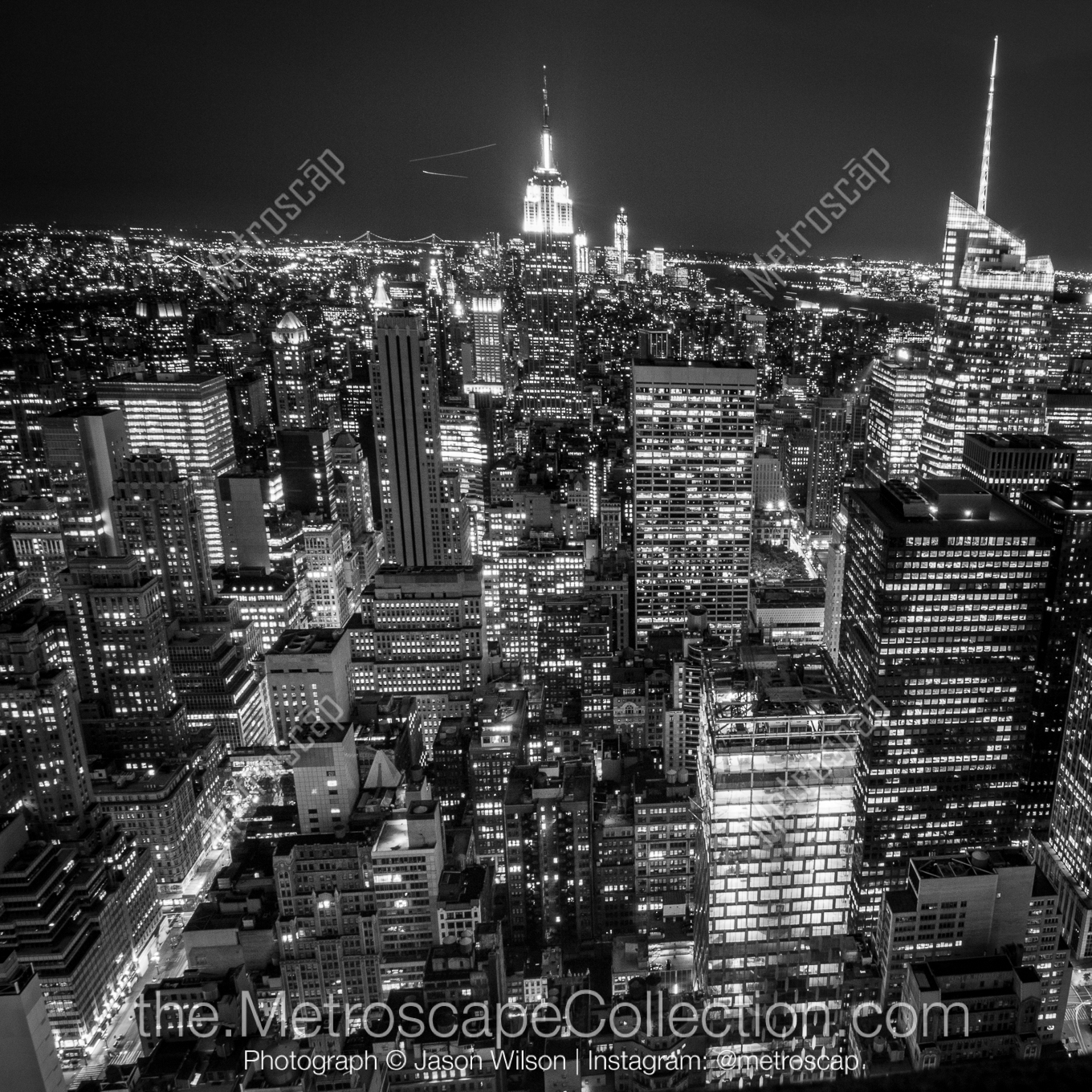 New York City Skyline At Night Wallpapers