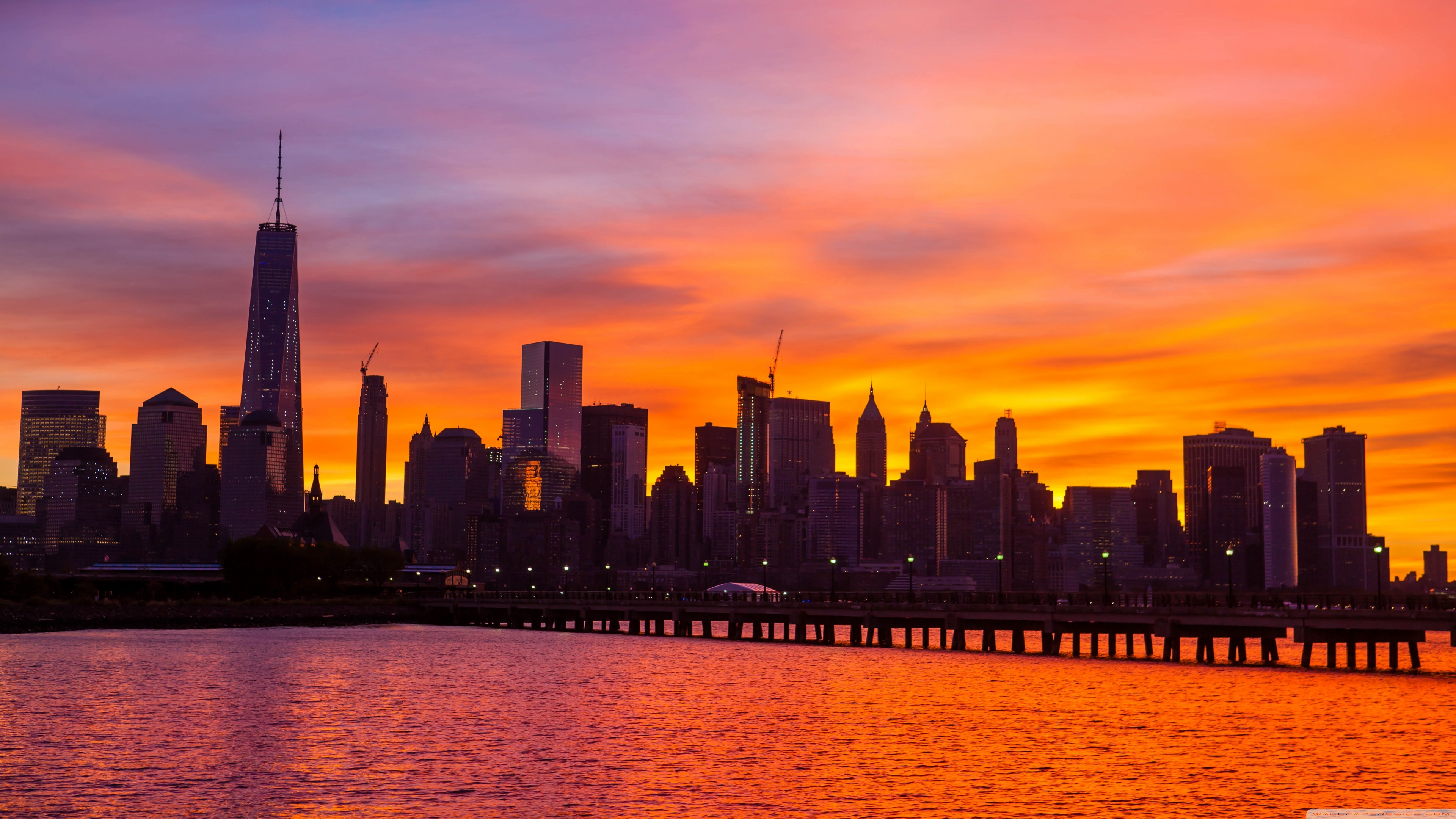 New York City Skyline Widescreen Wallpapers