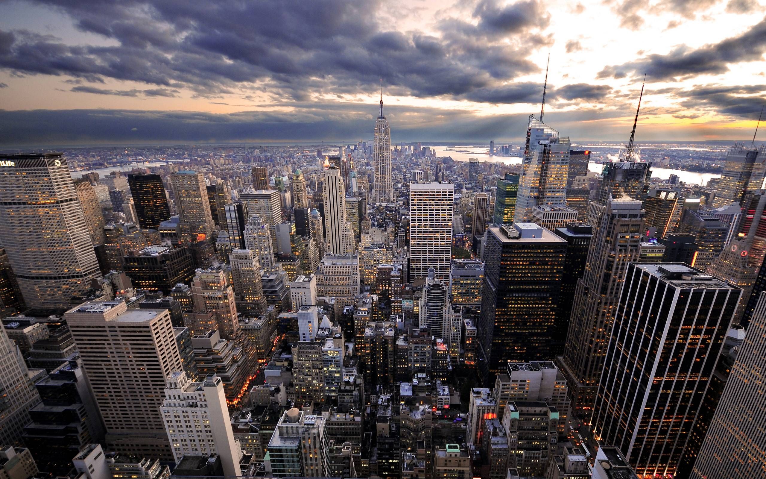 New York City Skyline Widescreen Wallpapers